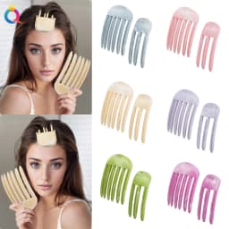 Fluffy Hairpin Curling Bangs Clips Hair Roots Volumizing Hair Clips Women Curling Fixed Shape Clips Fashion Volume Hair Roller