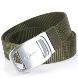 TUSHI New Tactical Belt Nylon Military Army Belt Outdoor Metal Buckle Police Heavy Duty Men's Training Hunting Belt