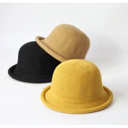Casual Knitted Cotton Linen Bucket Hat Women's Fashionable Korean Style Curly Fisherman Cap Short Brim Versatile Leisure...