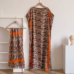 NEW Fashion Summer Dress With Big Scarf Dubai Turkey Kaftan Muslim Loose Abaya Women African Casual Maxi Peacock Shawl Robe