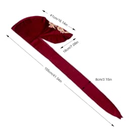 New Men's Dragon Pattern Velvet Durags Bandanas Headwear DuRag Turban Hat Headband Breathable Head Wraps With Extra Long Tail