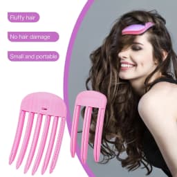 2PCS Hair Volume Clip for Fluffy Bangs, Easy High Crown Volume Comb for Women, Volumizing Hair Clips Instant No-Trace Hair Root