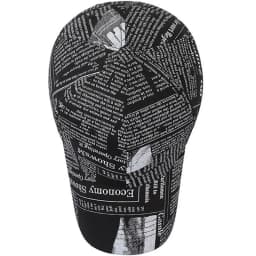 Hot Sale Unisex Casual Graffiti Newspaper Design Baseball Cap Street Hip Hop Sunscreen Outdoor Hat For Women And Men