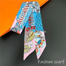 1PC Korean Fashion New Women's Twill Decorative Ribbon Small Scarf Binding Bag Handle Ribbon Hair Band Small Scarf Headband