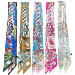 1PC Korean Fashion New Women's Twill Decorative Ribbon Small Scarf Binding Bag Handle Ribbon Hair Band Small Scarf Headband