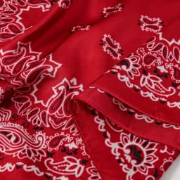 Red Paisley Designer Print Scarf Women Silk Scarves Luxury Bandana Hijab Neckerchief Shawl Kerchief Hair Band Foulard