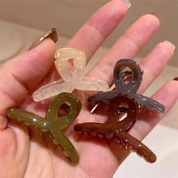 4.5cm Mini Cute Little Catch Clip Half-tie Hair Small Hair Catch Hair Clip Net Red Bangs Side Clip