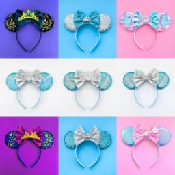 Disney Mary Poppins Hair Accessories Women Handbag Umbrella Ears Headband Girls Fairy Flower Hat Bow Hairband For Kids Festivals