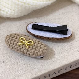 Retro Woolen Braided Bow Hair Clips Autumn/winter Solid Color HairPins Bangs Clip for Woman Girls Sweet Cute Barrettes Headdress