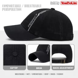 Letter Printing Washed White Distressed Cotton Adjustable Baseball Cap Sun Hat Trucker Caps Dad Hats