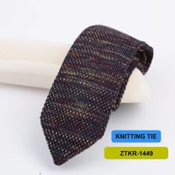 7cm Knitted Ties For Men Slim Fashion Neckties Striped Solid Plain Black Red Knit Tie Men Wedding Daily Casual Neck Cravatas