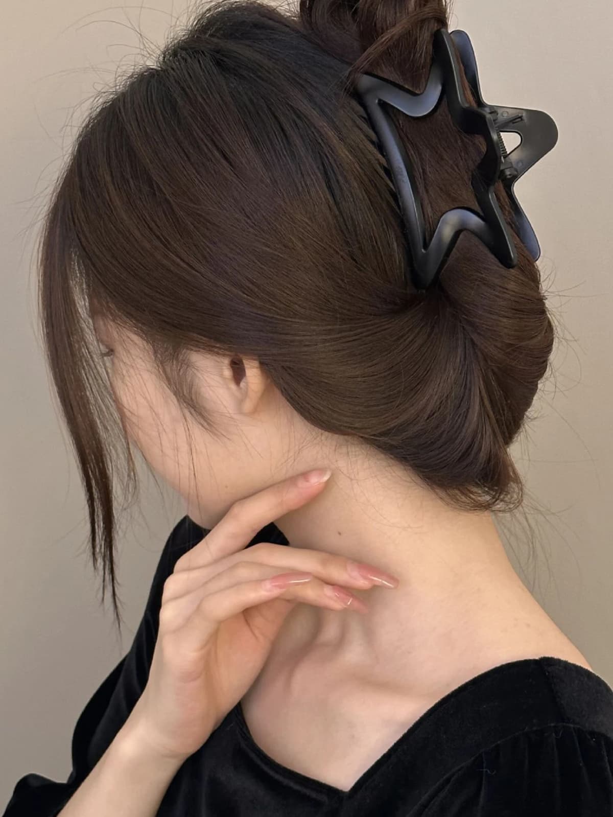 1/2 Pcs Fashion Geometric Hollow Pentagonal Star Hair Claws For Women Girls Party Hair Accessories