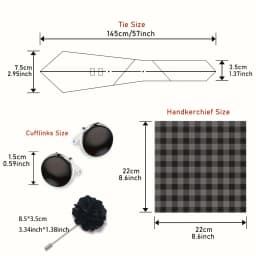 Great Quality Pink Floral Bow Tie Pocket Squares Cufflink Brooch Clip Pin Set Man Necktie Suit Accessories Birthday Gift