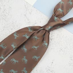 2025 New Arrival Brown Necktie Men Business Formal Striped Cartoon Neck Ties 8cm White Green Polka Dot Tie Tuxedo Wedding Cravat