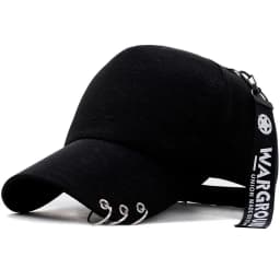 Classic Brim Design Metal Personalized Baseball Cap, Lightweight and Breathable Style! Four Colors To Choose From