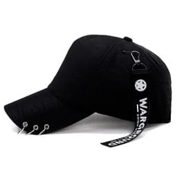 Classic Brim Design Metal Personalized Baseball Cap, Lightweight and Breathable Style! Four Colors To Choose From