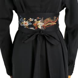 Chinese Traditional Embroidery Waistband Ethnic Style Hanfu Dress Decor Wide Waist Belt Lady Elegant Corset Tie Belt 2025