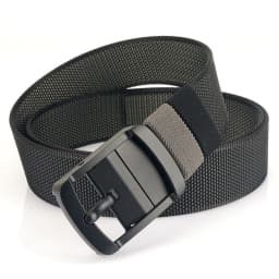 Rotating Buckle Reversible Adjustable Nylon Belt Youth Unisex Casual Canvas Woven Strap Fashion