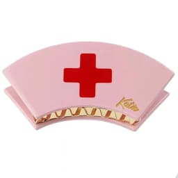 1pc Japanese TP same style nurse clip, cute girl loli hair clip, cross top clip, fashionable hair accessory