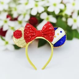 Disney Beauty and the Beast Hairbands Belle Ears Headbands for Kids Girls Enchanted Rose Headwear Women Adults Hair Accessories