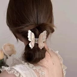 Fashion Fairy Butterfly Hair Claw for women Sweet Hair Clip girls Butterfly hairclaw Shark Hairpin Lady Crab Hair pin Headwear