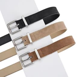 Retro frosted belt for women's summer versatile trend silver needle buckle digital fashion personalized decoration belt