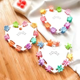 10PCS Cute Star Butterfly Small Hair Claw Crab Hair Clips Girls Childs Mini Cartoon Hair Clamps Baby Headwear Accessories Sets