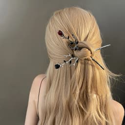 Modern Hair Stick Flower Metal Hairpin Forks For Women Hair Chopsticks Hair Accessories New Chinese Hanfu Hair Jewelry Gifts