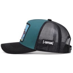 Unisex Panther Patch Embroidery Baseball Net Caps Spring Summer Outdoor Adjustable Casual Mesh Trucker Hats Casual Sunscreen Cap