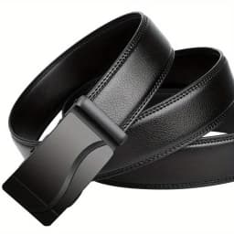Men Belt Leather Belt Metal Alloy Automatic Buckle Brand Luxury Design Waist Belts for Men Strap Male