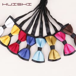 Elegant Baby Bow Tie Boys Grils Children Bowtie Fashion Solid Color Art Show Partys Gifts Baby Black Blue Wedding Color Blocking