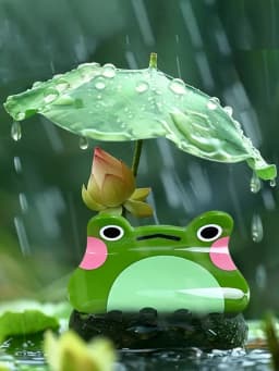 1pc Simulated animal gripper acrylic material frog hair clip daily ponytail clip holiday party headpiece hair accessory
