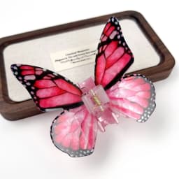1 simulated butterfly grab clip temperament hairpin coiffit Shark clip high-grade hair accessories