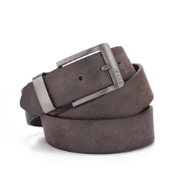 A Men's and Women's Casual Retro Belt Western Style! PU Leather Belt with Metal Buckle, Suitable for Daily Work Wear
