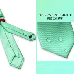 Novelty Luxury Elegant 6cm Neck Ties Solid Color Waterproof Tie Bussiness Wedding Party Gifts For Men Classic Suit Accessories