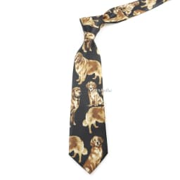 Men's Vintage Imitation Silk Ties 8cm Animal Mathematical Formula Architecture Retro Printing Necktie Party Suit Shirt Accessory