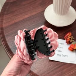 1/2/6pcs Stereoscopic Rose Flower Hair Clip Fpr Women Elegant Back of The Head Hair Shark Clip Fashionable Girl Hair Accessories
