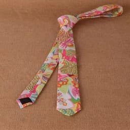 Men's Slim Cotton Linen 5cm Necktie Casual Tropical Skinny Designer Animal Narrow Vintage Floral Ties Wedding Accessories Gift