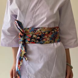 Japanese Style Girdle Sushi Restaurant Waiter Chef Waist Belt Haori Kimono Corset Waist Obi Dress Waistband Chinese Hanfu Belt