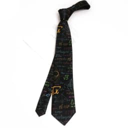 2025 New Creative Design Maths Map Printed Neckties Men Casual Shirt Accessories Daily Neckwear Polyester 8cm Soft Skinny Ties