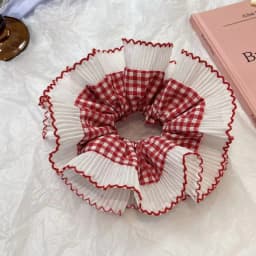 2025 Elegant Cute Lace Scrunchies Women Girl Elastic Hair Rubber Band Accessories Tie Hair Ring Rope Headdress Headwear Ornament