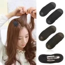 2/8pcs Puff Hair Head Cushion Hair Clips for Women Girl Invisible Volume HairBase Fluffy Sponge Clip Bun DIY Hair Styling Tools