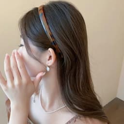 2pc Fashion European and American 1.5cm Wide Vintage Leopard Black Hairbands Headbands for Women Girls Korean Hair Accessories