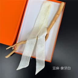 5X100CM Women Narrow Long Scarf Solid flax Silk Rubber Red Tie Bag Ribbon Headbands Luxury Scarf Headscarves Ladies Foulard