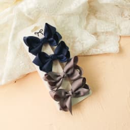 4pcs/set Grosgrain Ribbon Cute Bows Hair Clip For Kids Girls Solid Color Bowknot Classic Bubble Bow Hairpins Hair Accessories