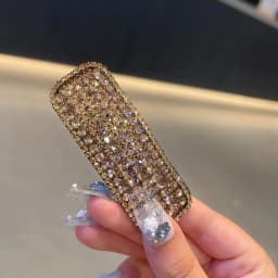 Korean Ladies Full Crystal Elegant Hairpin Side Hair Ornaments Women's New BB Clips Luxury Fashion Hair Clips Accessories