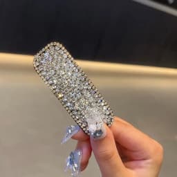 Korean Ladies Full Crystal Elegant Hairpin Side Hair Ornaments Women's New BB Clips Luxury Fashion Hair Clips Accessories