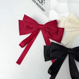 Fashion Spring Ribbons Bows Hair Clips Claw Hairpins For Women Girls Lady Headwear Barrettes Korean Ponytail Hair Accessories