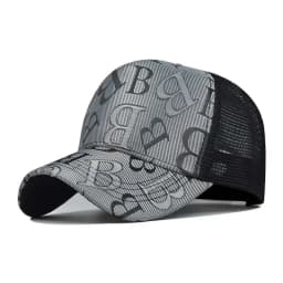 Fashion Designer Mesh Breathable Ponytail Rebound Hat Outdoor Casual Sun Protection Shade Cap Branded Baseball Cap