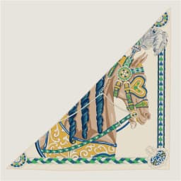 POBING 30% Silk 70% Cashmere Scarf Women Hand Rolled Fashion Print Triangle Scarves Wraps Bandana Big Hijabs Female Foulard